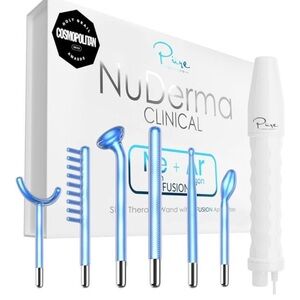NuDerma Clinical Skin Therapy Wand - Blue